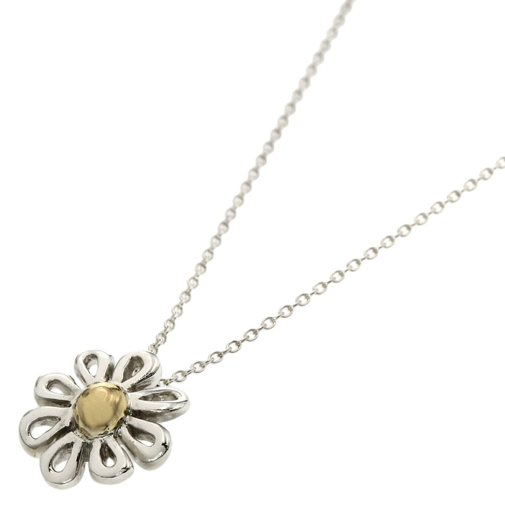 Tiffany & Co. Daisy Necklace, Silver/18K Yellow Gold, Women's.